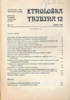 Etnološka tribina 12