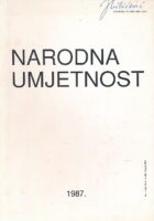 Narodna umjetnost knjiga 24/1987