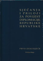 Sjećanja i prilozi za povijest diplomacije RH 2