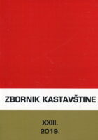 Zbornik kastavštine XXIII/2019