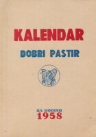 Kalendar Dobri pastir 1958