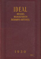 Ideal Kessel Radiatoren Bedarfs-Artikel 1930 No. 2.