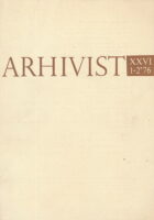 Arhivist XXVI 1-2/1976