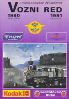 JŽ Vozni red 1990/91