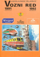 JŽ Vozni red 1991/92