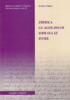 Zbirka glagoljskih isprava iz Istre
