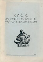Kačić: zbonik franjevačke provincije Presv. otkupitelja