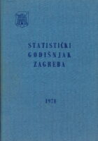 Statistički godišnjak Zagreba 1978