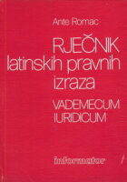 Rječnik latinskih pravnih izraza