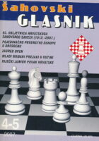 Šahovski glasnik 4-5/2007