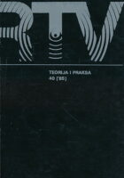 RTV TEORIJA I PRAKSA 40/1985