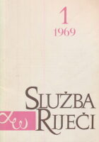 Služba riječi 1/1969