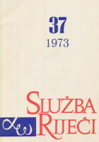 Služba riječi 37/1973