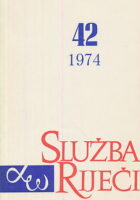 Služba riječi 42/1974