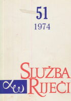 Služba riječi 51/1974