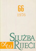 Služba riječi 66/1976