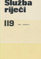 Služba riječi 119/1981