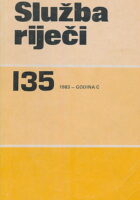 Služba riječi 135/183