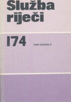 Služba riječi 174/1989