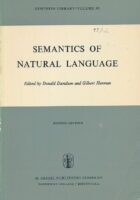 Semantics of Natural Language 2nd Edition