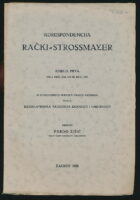 Korespondencija Rački - Strossmayer 1-4