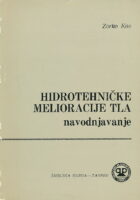 Hidrotehničke melioracije tla : navodnjavanje