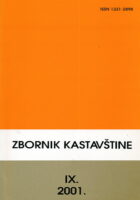 Zbornik kastavštine IX/2001
