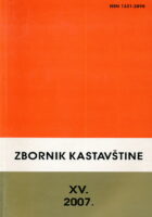 Zbornik kastavštine XV/2007