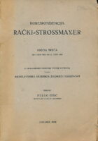 Korespondencija Rački - Strossmayer, knj treća