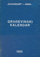 Građevinski kalendar 1983