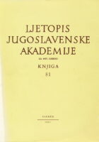 Ljetopis JAZU za 1977. godinu, knjiga 81