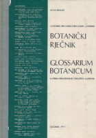 Botanički rječnik - Glossarium botanicum