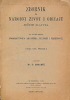Zbornik za narodni život i običaje Južnih Slavena. Knjiga XIII sv. 2/1908