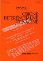 Obične diferencijalne jednačine