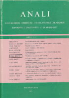 Anali Historijskog instituta JAZU u Dubrovniku god. XII