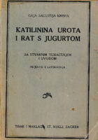 Katilinina urota i rat s Jugurtom