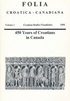 Folia Croatica - Canadiana I 1995
