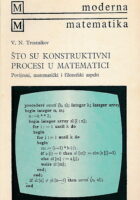 Što su konstruktivni procesi u matematici
