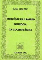 Priručnik za II. razred solfeggia za glazbene škole