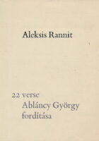 22 verse Ablancy Gyorgy forditasa