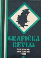 Grafička revija. novembar - decembar 1929