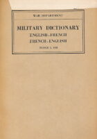 Military Dictionary English - French French - English