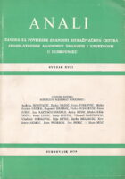 Anali Zavoda za povijesne znanosti istraživačkog centra. JAZU XVII