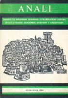 Anali Zavoda za povijesne znanosti istraživačkog centra JAZU. Svezak XXII-XXIII