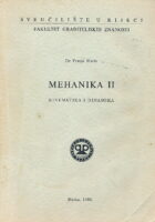 Mehanika II: Kinematika i dinamika