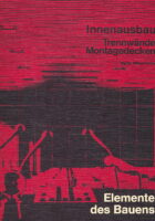Innenausbau. Trennwände Montagedecken
