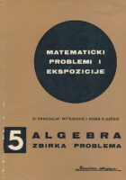 Algebra - zbirka problema iz kombinatorike, polinoma i jednačina
