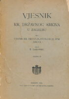 Vjesnik Kr. državnog arkiva u Zagrebu godina III/1928