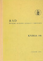 Rad HAZU 446/1992