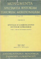 Monumenta spectantia historiam Slavorum Meridionalium volumen 52
